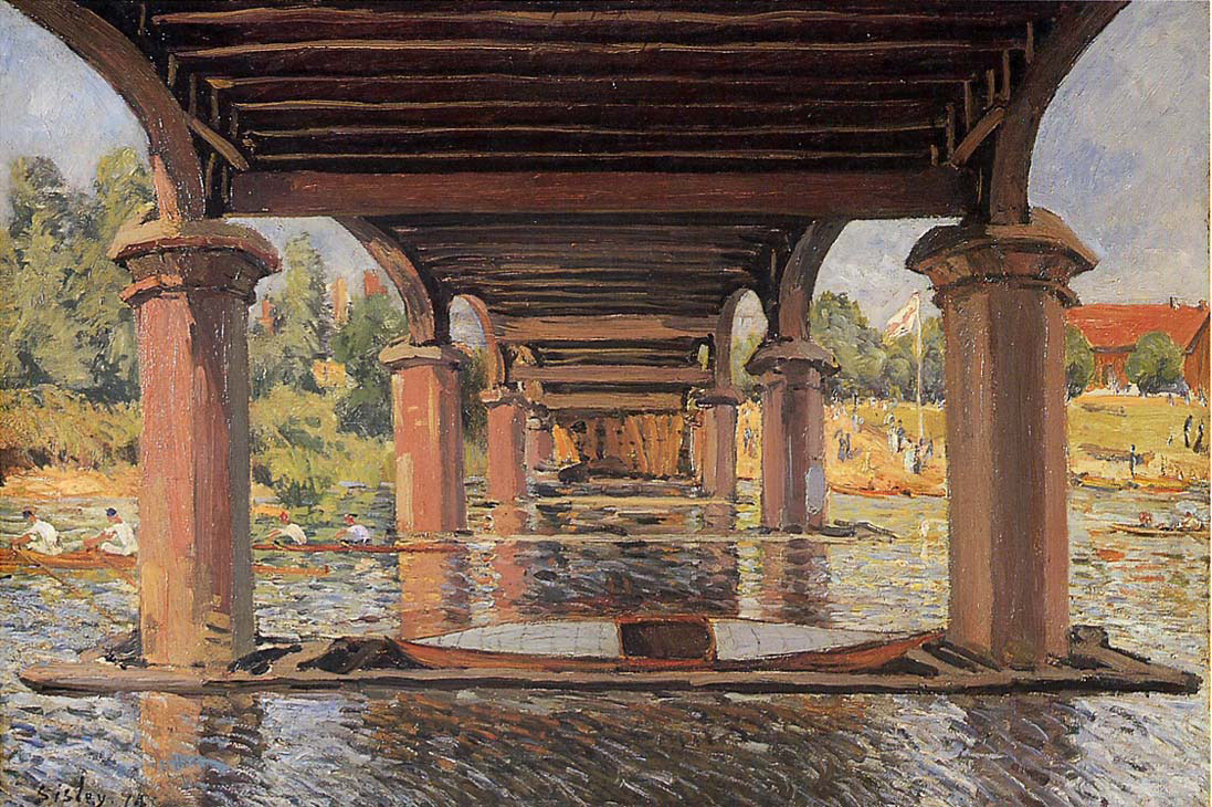 Under the Bridge at Hampton Court